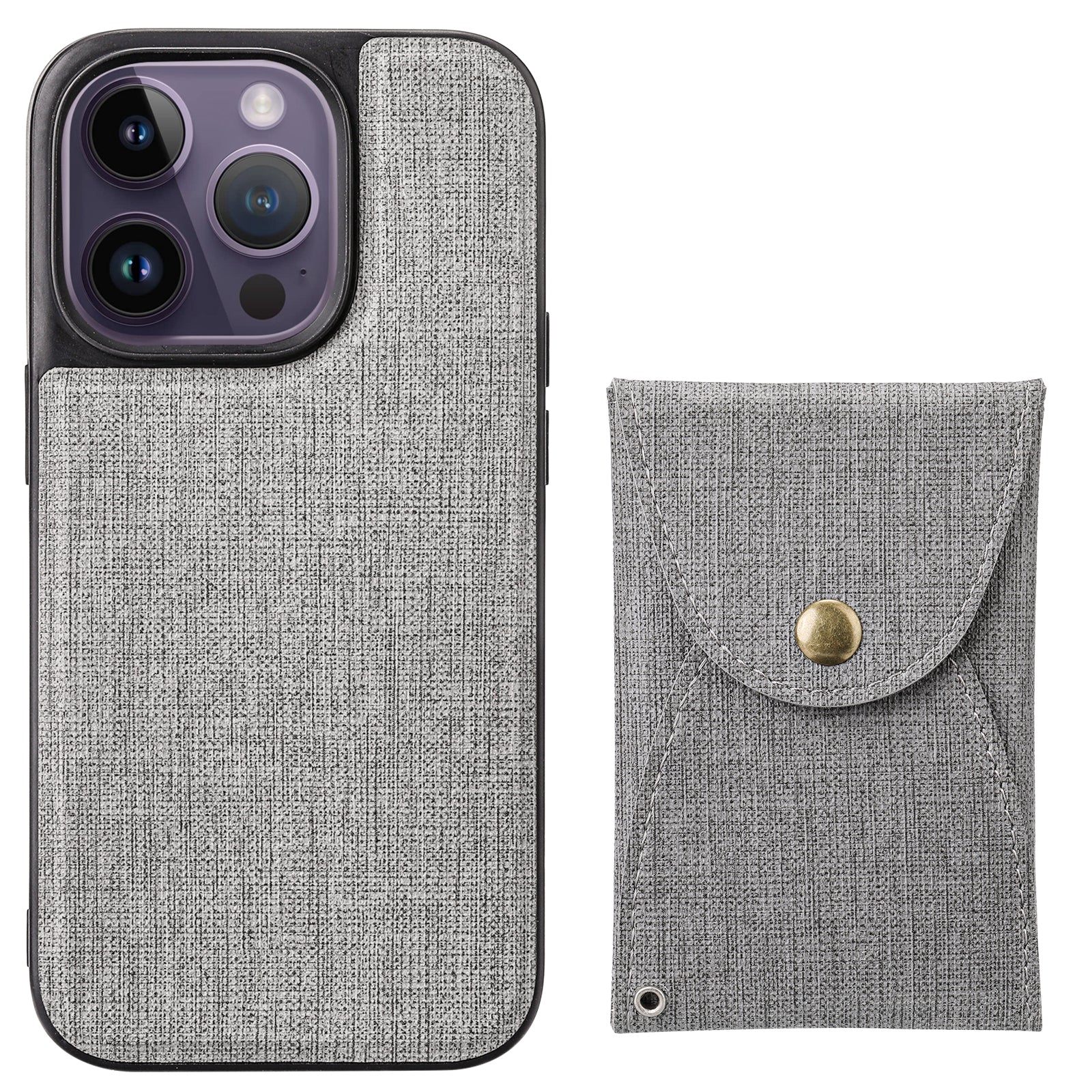 VILI T Series for iPhone 14 Pro Max Detachable 2-in-1 Cell Phone Cover Magnetic Vertical Open Card Slot Anti-scratch Phone Case with Strap VILI T Series for iPhone 14 Pro Max Detachable 2-in-1 Cell Phone Cover Magnetic Vertical Open Card Slot Anti-scratch Phone Case with Strap